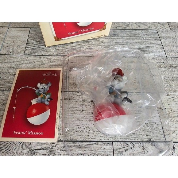 Hallmark Keepsake Ornaments "Fishin' Mission" (2002) NIB - Picture 4 of 5